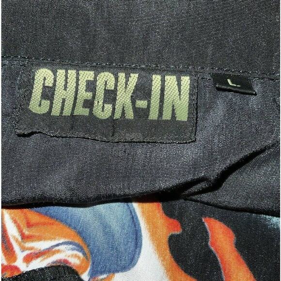 Check-In Shirt Mens Large Metallica Punk Rock Japanese Graphic Long Sleeve Top - Picture 10 of 11